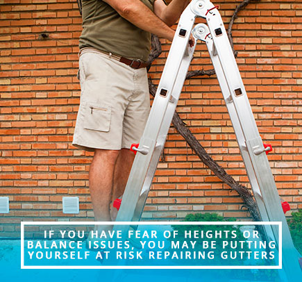 Avoid Repair Gutters Yourself