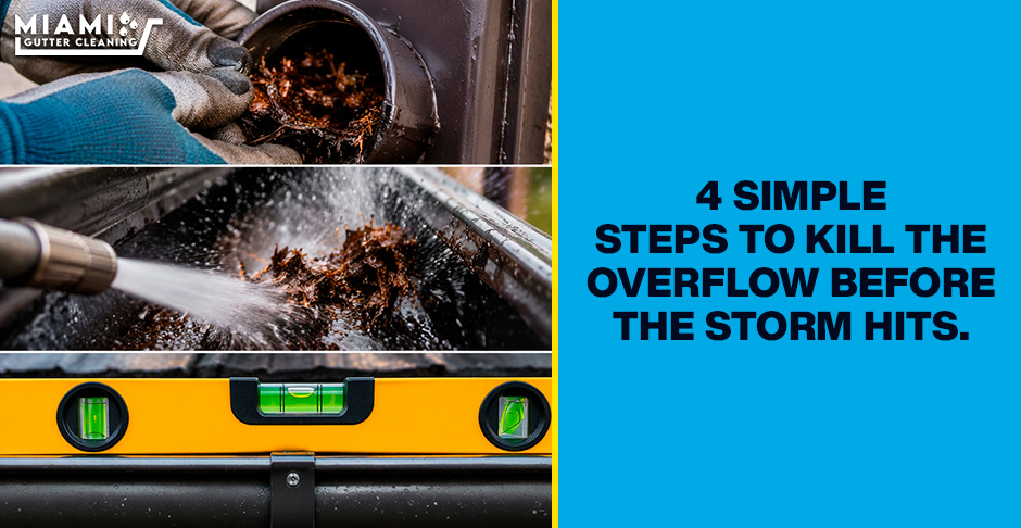 How to Stop Gutter Overflows Today: Professional Cleaning Services in Miami
