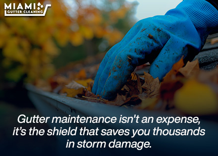 Rain Gutter channel gradient and remove heavy silt by the Professional