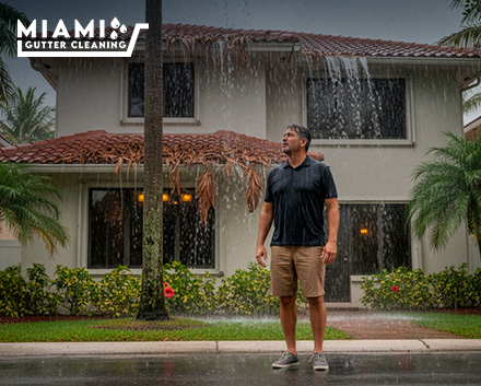 Man Never Worry About Clogs Again: Recurring Gutter Maintenance Packages in Miami