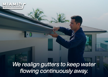 Professional Miami Rain Gutter Repair: Re-Pitching and Sealing to Protect Your Foundation